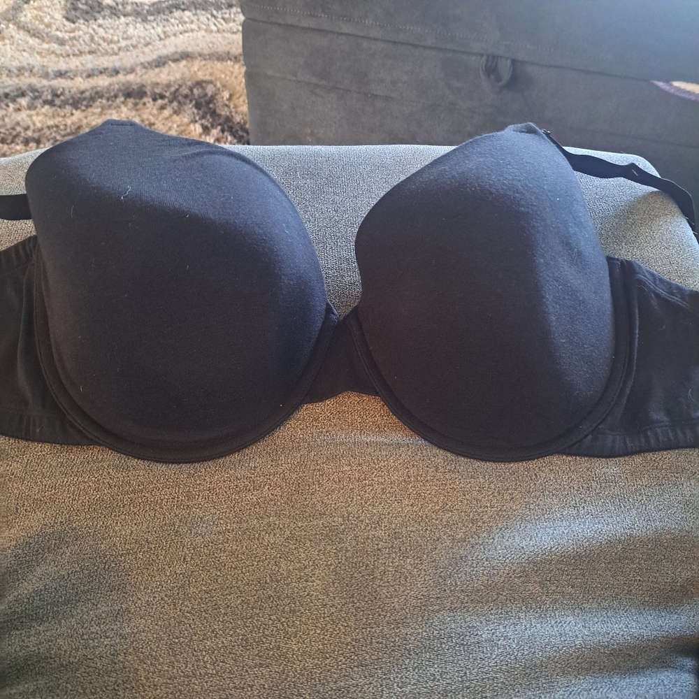 Fruit of the Loom Black Padded Bra